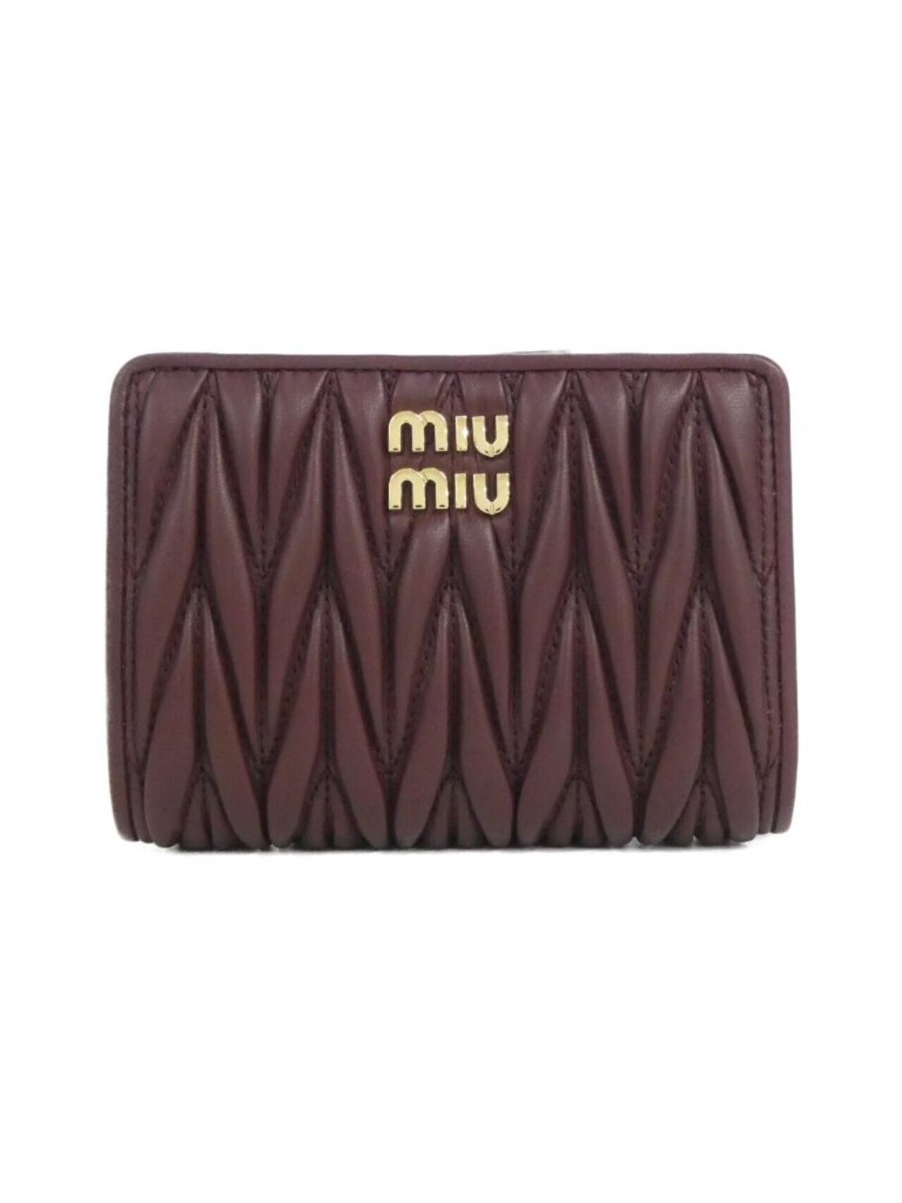 Miu Miu Wallet Burgundy